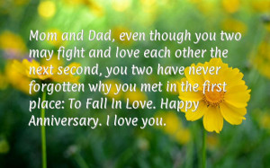 25th wedding anniversary quotes for parents