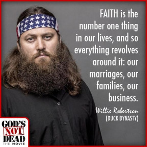 God's NOT Dead Willie Robertson