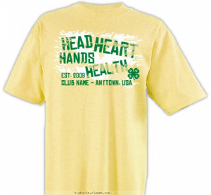 The 4 H's Shirt T-shirt Design