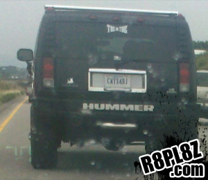 Lmao! Plate meaning Continue reading “CMYX4BJ” »