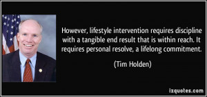 However, lifestyle intervention requires discipline with a tangible ...