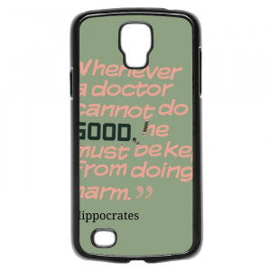 Doctor Funny Quotes Galaxy S4 Active Case
