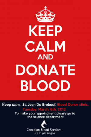 Poster Blood Donation Drive...