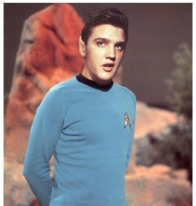 ... thought this was a funny bit with Star Trek's Scotty as Elvis manager