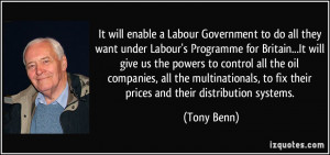 It will enable a Labour Government to do all they want under Labour's ...