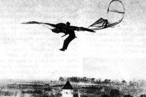 Otto Lilienthal 39 s glider circa 1893