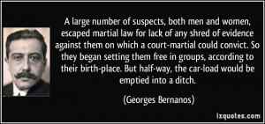 large number of suspects, both men and women, escaped martial law ...