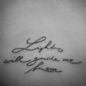 Lights will guide me home coldplay