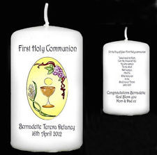 first holy communion personalised gift with bible verse & own message ...