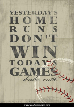 Baseball quotes about life