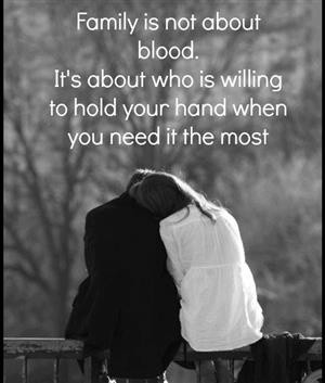 Apparently it isn't about blood. Thank God for friends who check in on ...