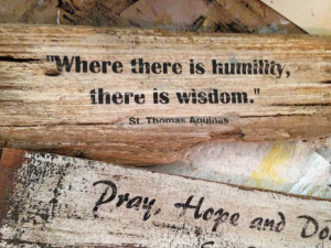 ... Saint Quotes re-created on old driftwood and an old chair back! Ready