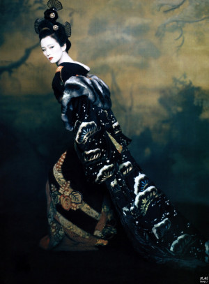 Gong Li // Memoirs of a Geisha; Hatsumomo // Vogue Photoshootshe’s ...