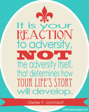 Your Reaction to Adversity