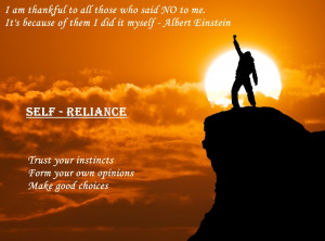 Quotes About Self Independence Self reliance