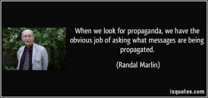 Quotes About Propaganda