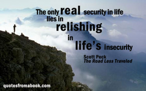 Scott Peck The Road Less Traveled: Security