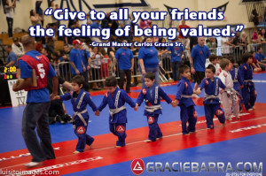... friends the feeling of being valued.