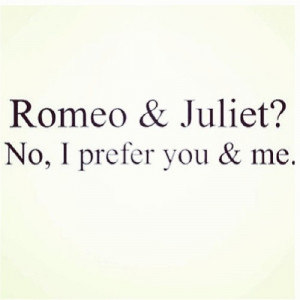 prefer you and me