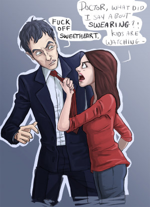 12th Doctor and Clara by ChrisIsDaName