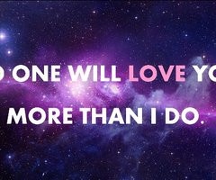 galaxy, heartbroken, love, love forever, no one will love you more ...