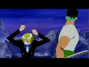 Related Pictures funny one piece sanji s reaction to nami in thriller ...