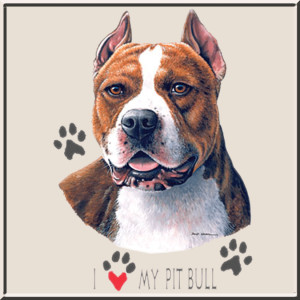 Pitbull Dog Quotes Positive I love my american pit bull