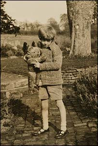 including a picture of Pooh author AA Milne's son Christopher Robin ...