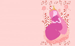 Adventure Time Princess Bubblegum wallpaper background