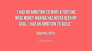 No Ambition Quotes