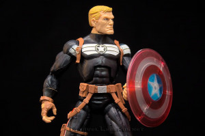 Marvel Legends Terrax Series Commander Steve Rogers - Clear Shield