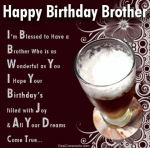 Happy Birthday Little Brother Quotes Happy birthday brother im