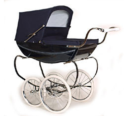 knew a fellow who used an old-fashioned baby pram to walk with his ...