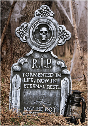 Halloween Costumes 36 Two Piece Eternal Rest Tombstonejpg