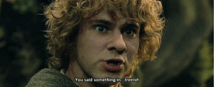 gifs mine lord of the rings LOTR merry and pippin