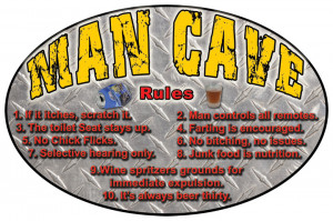 man cave rules funny top 10 tin sign man cave rules funny top 10 tin ...