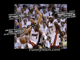 ... heat vs spurs game 7 chris bosh harras by spurs gay funny nba meme