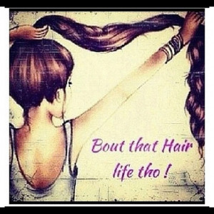 bout that hair life tho!