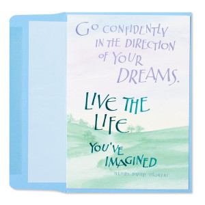 Confidently Graduation Card Quotes Sayings
