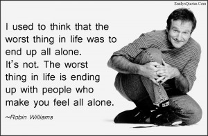 Robin Williams: the man with the sad smile
