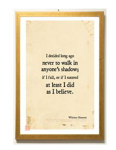 ... if only she lived the lyric life would have been profoundly different