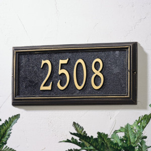 Home > Outdoor > Address Plaques > Whitehall Products 131 Personalized