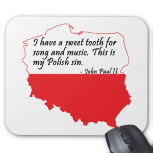 Pope John Paul II Quote Mouse Pads