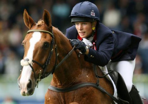 Zara Phillips on 'Toy Town' during the eventing individual competition ...