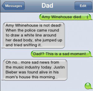... | Category: Funny Pictures // Tags: Funny dad text // March, 2013