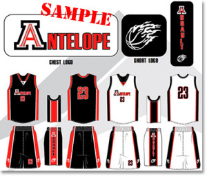 AAU Basketball Custom Uniforms