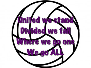 ... quote!! We say this before every game!(: #volleyball #quote #chant