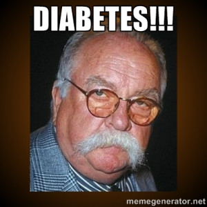 Wilford Brimley - diabetes!!!