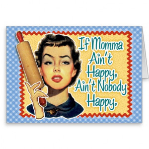 Funny Retro Mothers Day Card