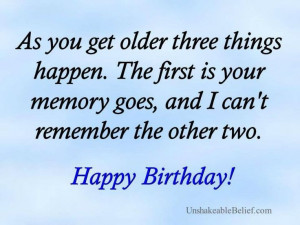 quotes about middle age old age over the hill birthday quotes funny ...